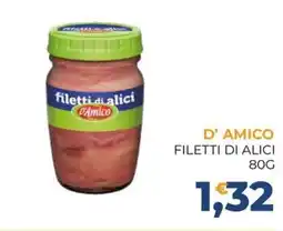 Moderna Filetti di alici D'Amico offerta