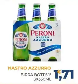 Moderna Peroni Nastro Azzurro offerta