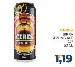 Moderna Ceres strong ale offerta