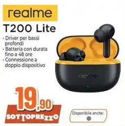 Extracoop realme T200 Lite offerta