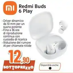 Extracoop Redmi Buds 6 Play offerta