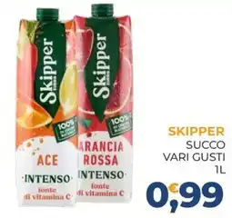 Moderna Skipper succo vari gusti offerta