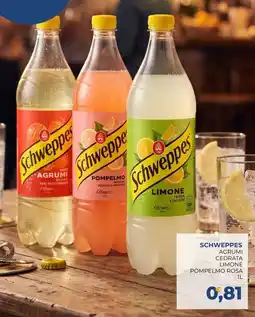 Moderna Schweppes Agrumi Cedrata Limone PompeLmo Rosa offerta