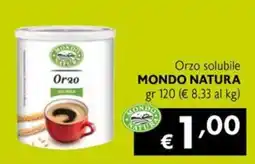 Eurospesa Orzo solubile MONDO NATURA offerta