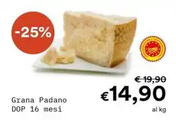 Borello Supermercati Grana Padano DOP 16 mesi offerta