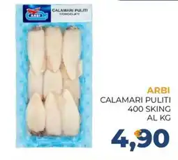 Moderna Arbi calamari puliti offerta