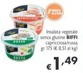 Insalata vegetale senza glutine BIFFI