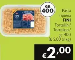 SuperW Pasta ripiena Fini Tortellini/Tortelloni offerta