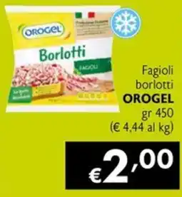 Maxi Supermercati Fagioli borlotti OROGEL offerta