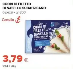 Oasi Cuori di filetto di nasello sudafricano Consilia offerta