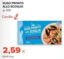 Oasi Sugo pronto allo scoglio Consilia offerta