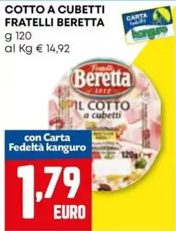 Kanguro Cotto a cubetti Fratelli Beretta offerta