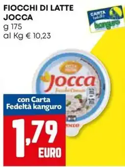 Kanguro Fiocchi di latte Jocca offerta