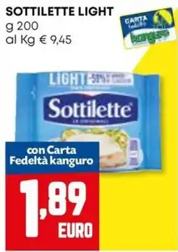 Kanguro Sottilette Light offerta