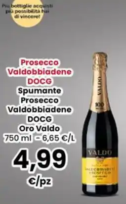 Interspar Prosecco Valdobbiadene DOCG Oro Valdo offerta