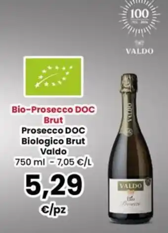 Prosecco DOC Biologico Brut Valdo