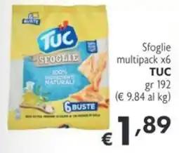 SuperW Sfoglie TUC offerta