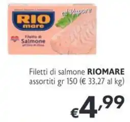 SuperW Filetti di salmone RIOMARE offerta
