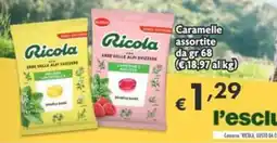 SuperW Caramelle assortite Ricola offerta