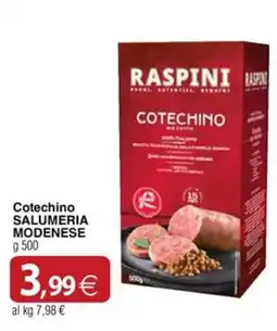 Docks Cash&Carry Cotechino Salumeria Modenese offerta