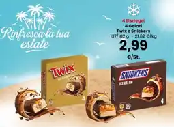 Interspar Twix Ice Cream offerta