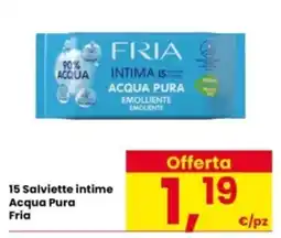 Interspar Salviette intime Acqua Pura Fria offerta