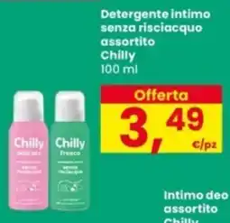 Interspar Chilly Detergente intimo senza risciacquo offerta
