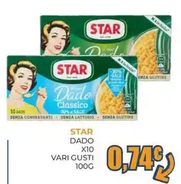 Moderna Star dado classico offerta