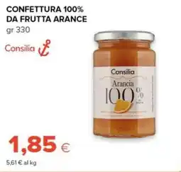 Oasi Confettura arancia Consilia offerta