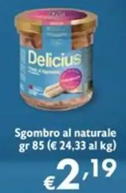 Eurospesa Delicious Sgombro al naturale offerta