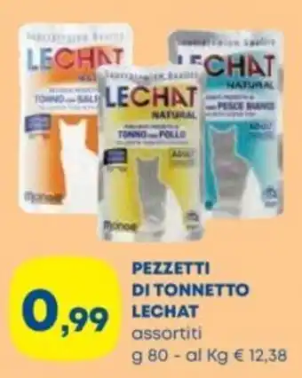 Pezzetti di tonnetto Lechat