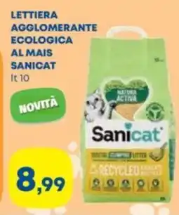 Panorama TiBi Lettiera agglomerante ecologica al mais Sanicat offerta