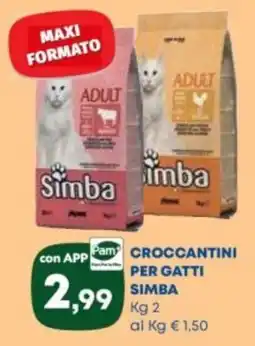 Panorama TiBi Crocchettini per gatti Simba offerta