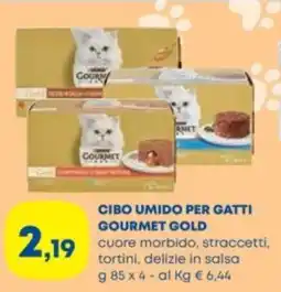 Panorama TiBi Cibo umido per gatti Gourmet Gold offerta