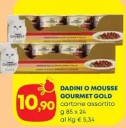 Panorama TiBi Dadini o mousse Gourmet Gold offerta