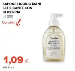 Oasi Sapone liquido mani setificante con glicerina Consilia offerta