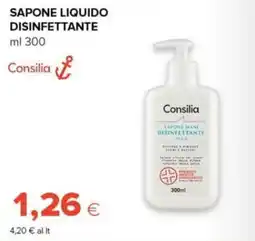 Oasi Sapone liquido disinfettante Consilia offerta
