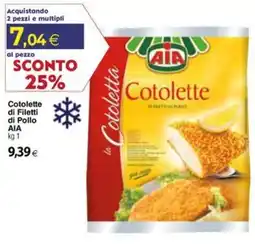 Docks Cash&Carry Cotolette di Filetti di Pollo AIA offerta
