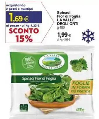 Spinaci Fior di Foglia LA VALLE DEGLI ORTI