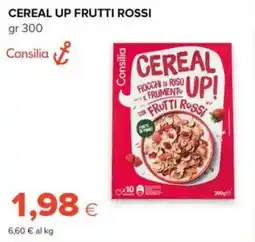 Oasi Cereal Up Frutti Rossi Consilia offerta