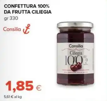 Confettura ciliegia Consilia