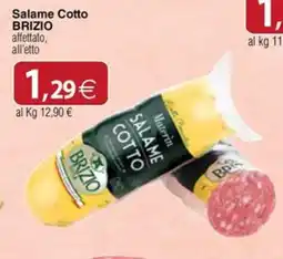 Docks Cash&Carry Salame Cotto Brizio offerta