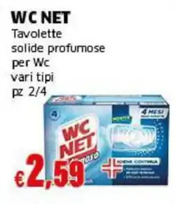 Mercati Alimentari WC NET Tavolette solide profumose offerta