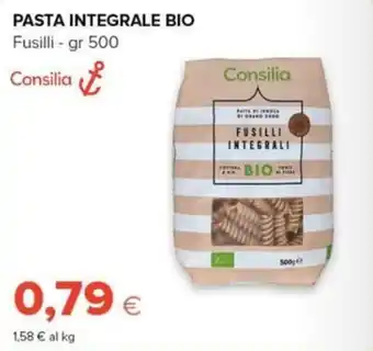 Pasta integrale bio Fusilli