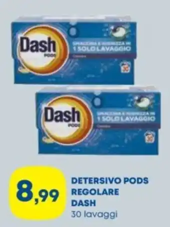 Detersivo pods regolare dash