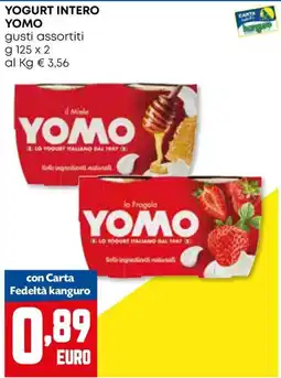 Kanguro Yogurt intero Yomo offerta