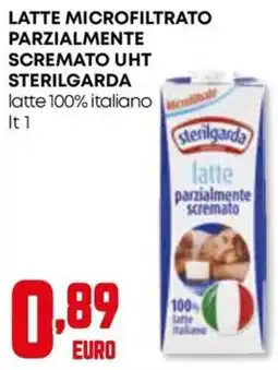Kanguro Latte microfiltrato parzialmente scremato UHT sterilgarda offerta