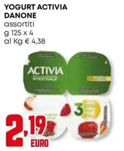 Kanguro Yogurt Activia Danone offerta