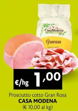 Eurospesa Prosciutto cotto Gran Rosa Casa Modena offerta