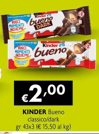 Kinder Bueno classico/dark